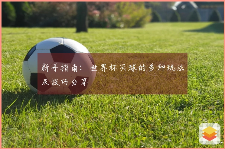 新手指南：世界杯买球的多种玩法及技巧分享